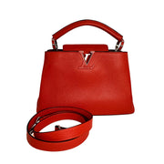 Louis Vuitton Capucines Bb 27cm Red Bag